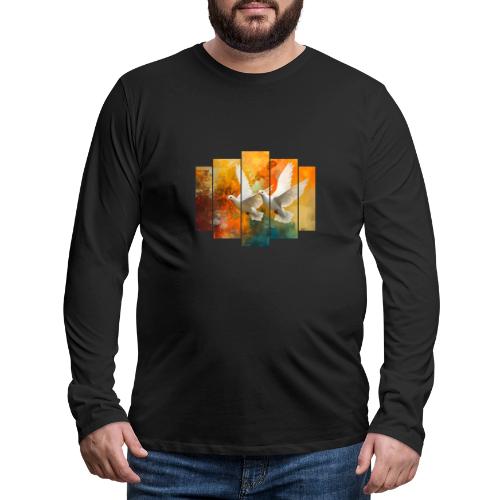 Wings of Peace - Men's Premium Long Sleeve T-Shirt