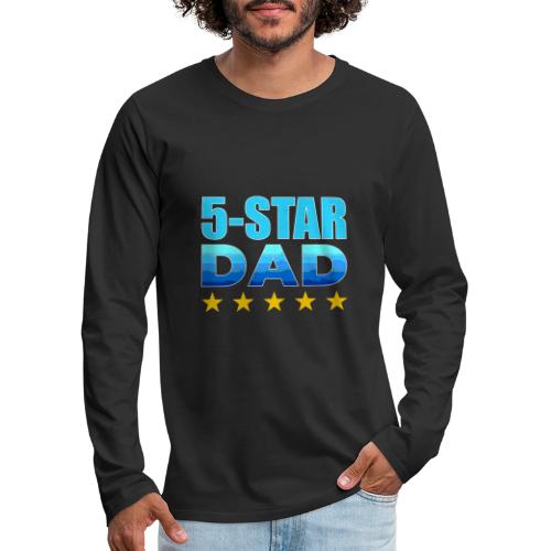 Five Stars Dad - Men's Premium Long Sleeve T-Shirt