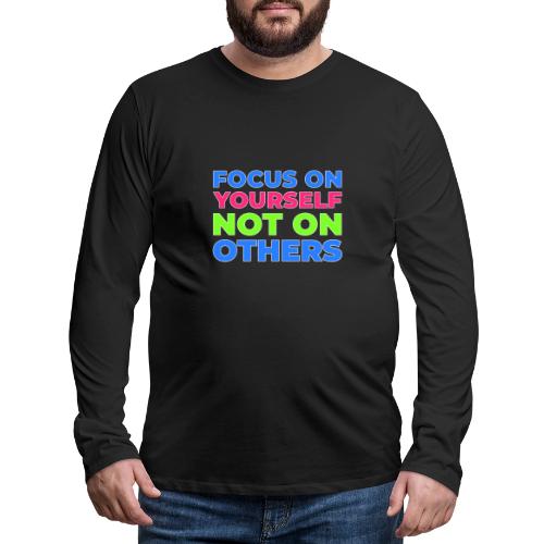 Eyes on You - Men's Premium Long Sleeve T-Shirt
