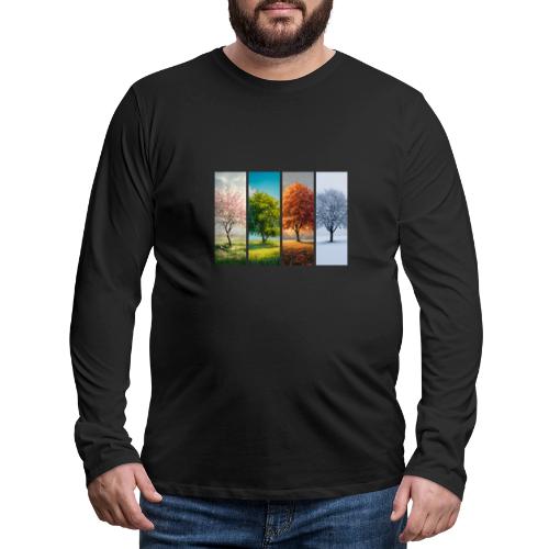 The four Seasons - Men's Premium Long Sleeve T-Shirt