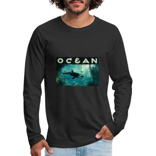 Ocean: Silent Hunter - Men's Premium Long Sleeve T-Shirt