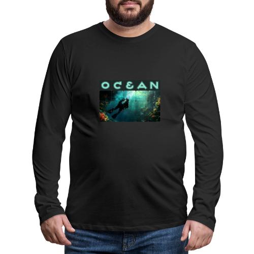 Ocean: Explorer of the Deep - Men's Premium Long Sleeve T-Shirt