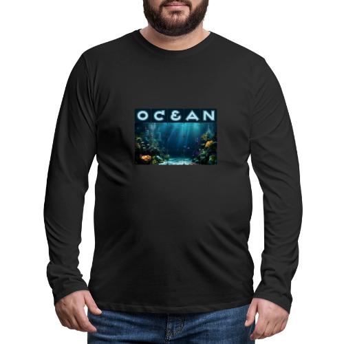 Ocean: Rainbow Reef Life - Men's Premium Long Sleeve T-Shirt