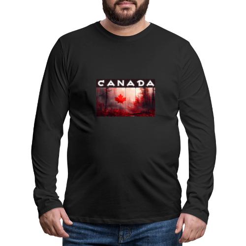 Canada Nature Vibes - Men's Premium Long Sleeve T-Shirt