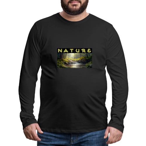 Nature: Verdant Bloom - Men's Premium Long Sleeve T-Shirt
