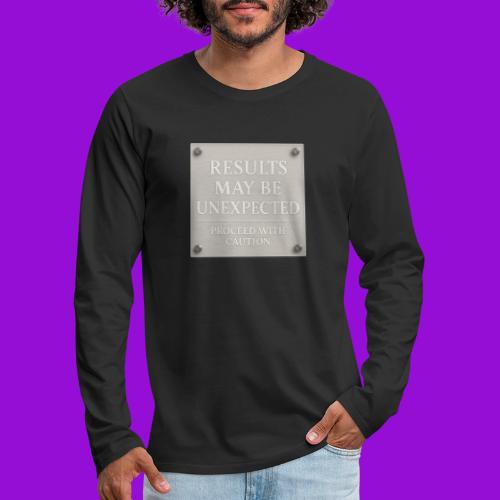 Results - White - Men's Premium Long Sleeve T-Shirt