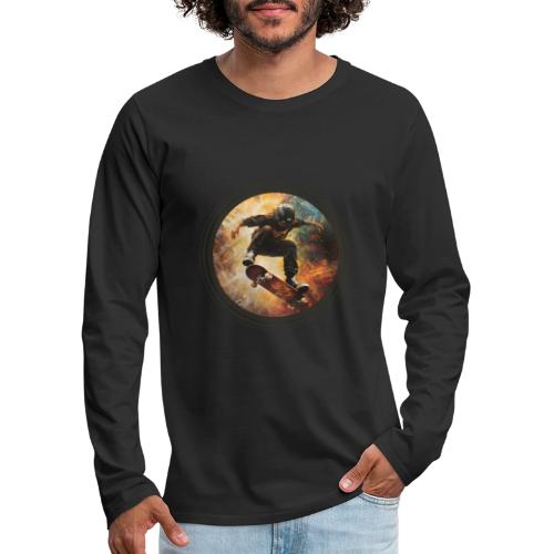 Skateboarding Flow - Men's Premium Long Sleeve T-Shirt