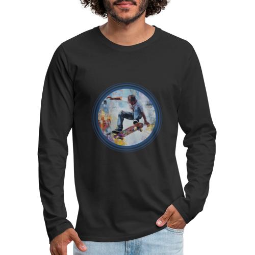 Skateboarding Universe - Men's Premium Long Sleeve T-Shirt