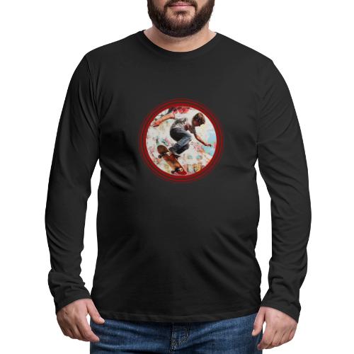 Skateboarding is Life - Men's Premium Long Sleeve T-Shirt