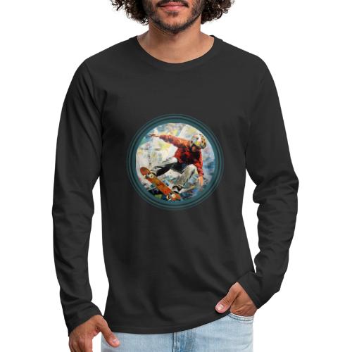 Skateboarding Fuel - Men's Premium Long Sleeve T-Shirt