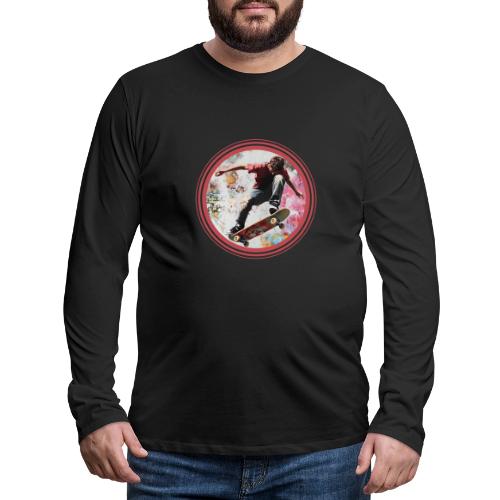 Skateboarding Soul - Men's Premium Long Sleeve T-Shirt