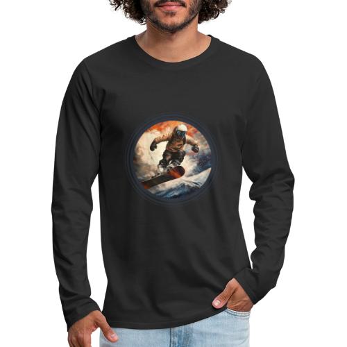 Snowboarding Elevation - Men's Premium Long Sleeve T-Shirt