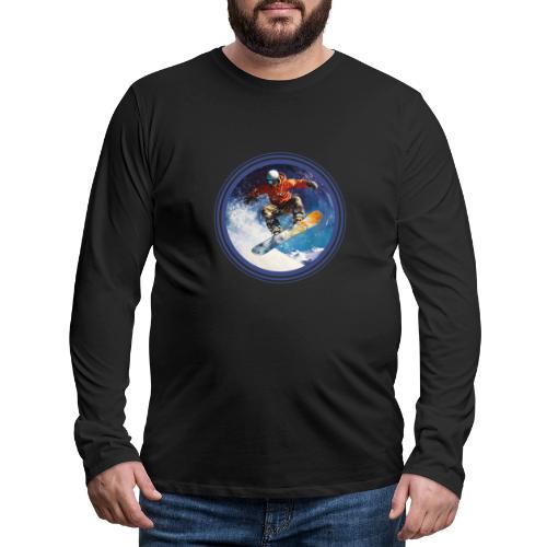 Snowboarding Rush - Men's Premium Long Sleeve T-Shirt