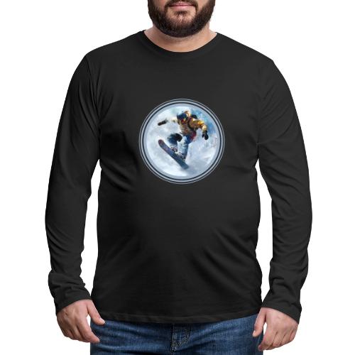 Snowboarding Life - Men's Premium Long Sleeve T-Shirt