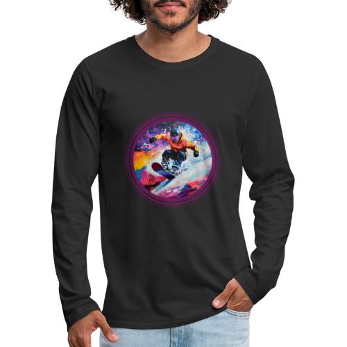 Snowboarding Spirit - Men's Premium Long Sleeve T-Shirt