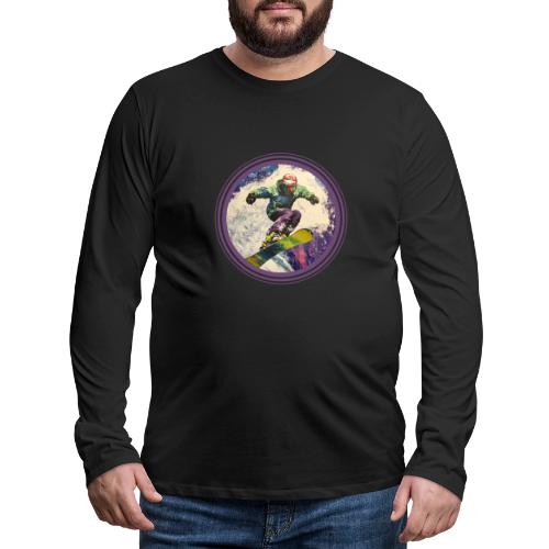 Snowboarding Soul - Men's Premium Long Sleeve T-Shirt