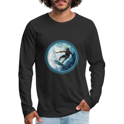Surfing Freedom - Men's Premium Long Sleeve T-Shirt