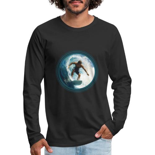 Surfing Horizon - Men's Premium Long Sleeve T-Shirt