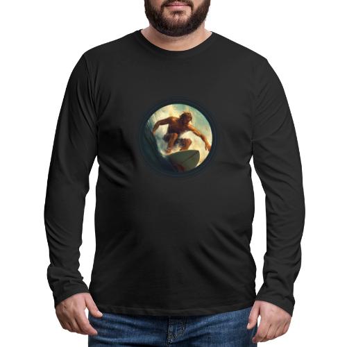 Surfing Rush - Men's Premium Long Sleeve T-Shirt