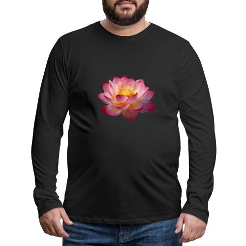 Serenity Lotus Grace - Men's Premium Long Sleeve T-Shirt