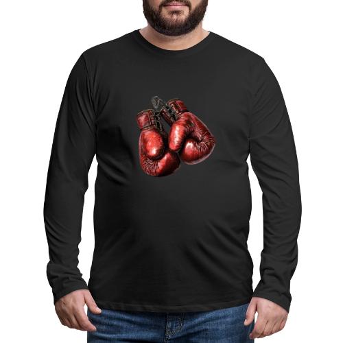 Legacy Boxing Gloves - Men's Premium Long Sleeve T-Shirt