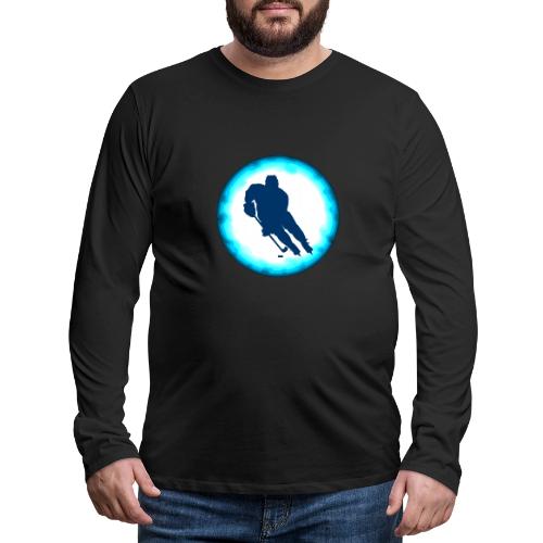Hockey: Ice Warrior - Men's Premium Long Sleeve T-Shirt