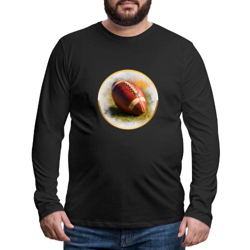 American Football: Heart of the Gridiron - Men's Premium Long Sleeve T-Shirt