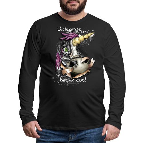 unicorn breakout - Men's Premium Long Sleeve T-Shirt