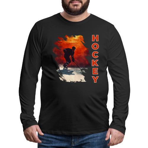 Hockey Vibes - Men's Premium Long Sleeve T-Shirt