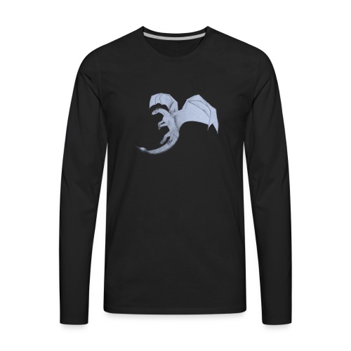 Gray Dragon - Men's Premium Long Sleeve T-Shirt