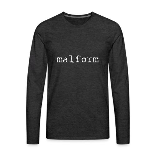 Malform - Men's Premium Long Sleeve T-Shirt