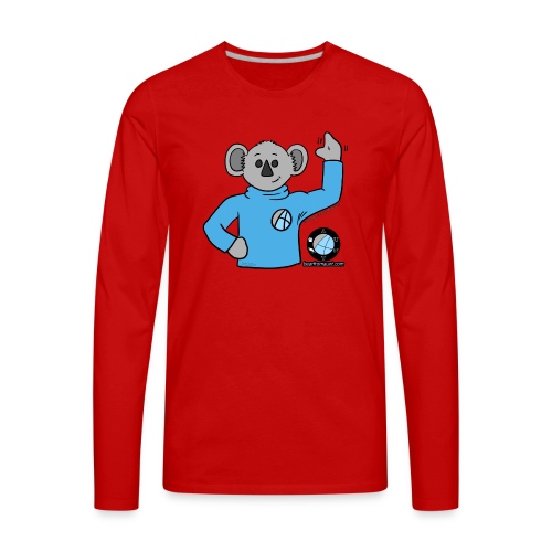 Stanley the Bear From AUNT (H2D) - Men's Premium Long Sleeve T-Shirt