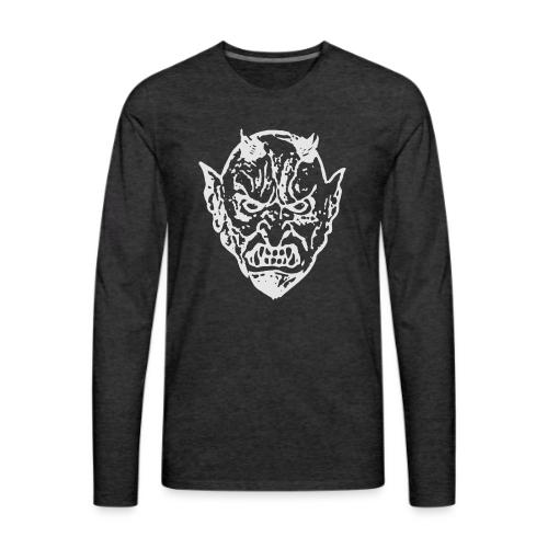 Devil Face 2 - Men's Premium Long Sleeve T-Shirt