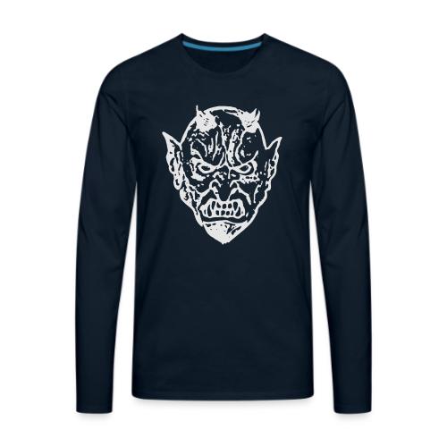 Devil Face 2 - Men's Premium Long Sleeve T-Shirt
