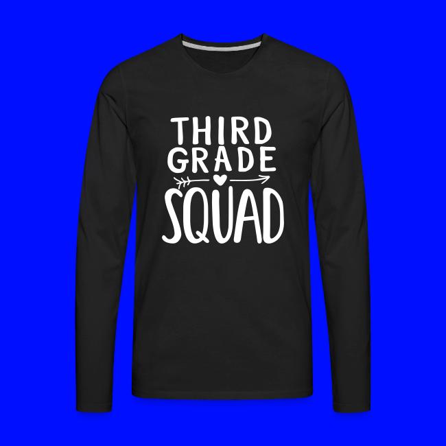 Third Grade Squad Teacher Team T-Shirts