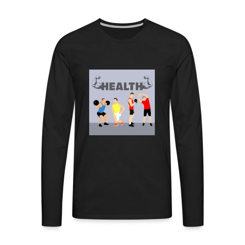 Gym wear present for everyone gift idea - Men's Premium Long Sleeve T-Shirt