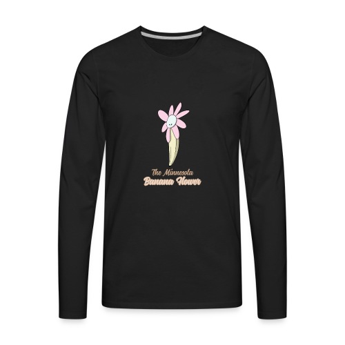 The Minnesota Banana Flower - Men's Premium Long Sleeve T-Shirt