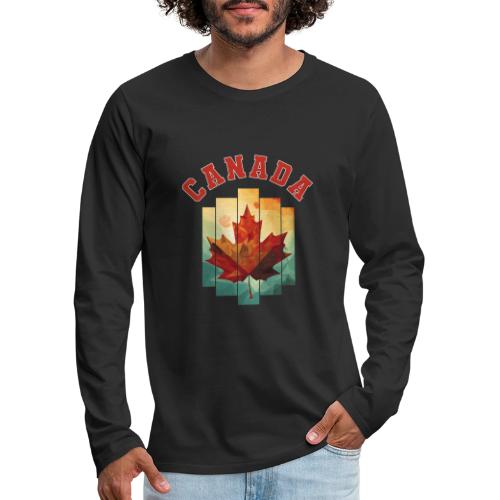 Canada’s Artistic Emblem - Men's Premium Long Sleeve T-Shirt