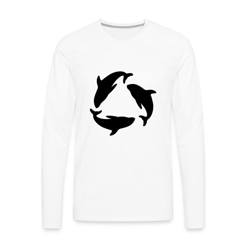 recycle - Men's Premium Long Sleeve T-Shirt