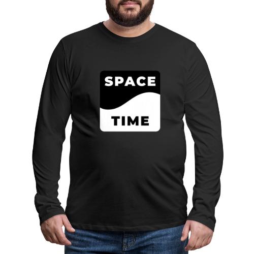 Space-time: Warped Reality - Men's Premium Long Sleeve T-Shirt