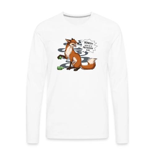 Out of Motivation - Men's Premium Long Sleeve T-Shirt