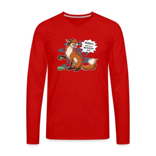 Out of Motivation - Men's Premium Long Sleeve T-Shirt