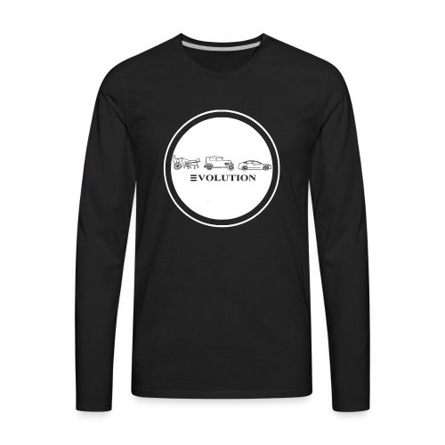 Car evolution - Men's Premium Long Sleeve T-Shirt