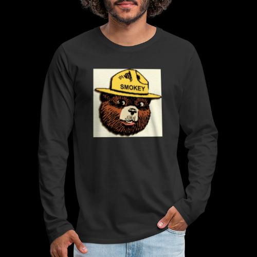 Smokey The Bear - Men's Premium Long Sleeve T-Shirt