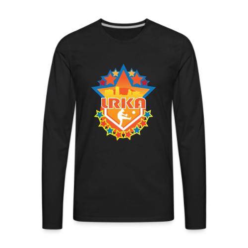 LRKA Orange Star Logo - Men's Premium Long Sleeve T-Shirt