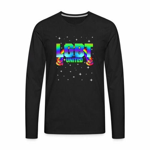 LGBT United saying gift ideas for homosexuals - Men's Premium Long Sleeve T-Shirt