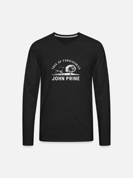 John Prine - Men's Premium Long Sleeve T-Shirt - black