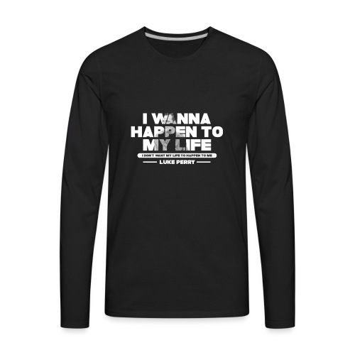 Luke Perry Tee - Men's Premium Long Sleeve T-Shirt