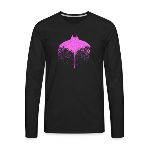 South Carolin Stingray in Pink - Men's Premium Long Sleeve T-Shirt