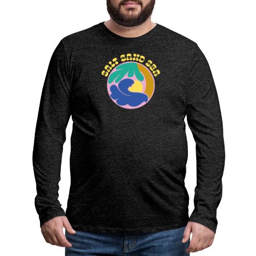Salt, Sand and Sea - Men's Premium Long Sleeve T-Shirt